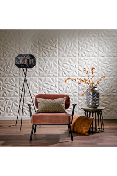 Mywallart Panouri decorative 3D Puck, WallArt, 12 placi 50x50cm