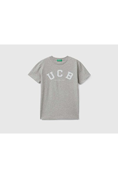 United Colors of Benetton تي شيرت أطفال بأكمام قصيرة مصنوع من القطن بنسبة 100...