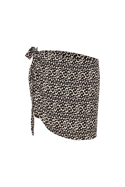 Eight Fashion Pareo scurt de damă cu model leopard