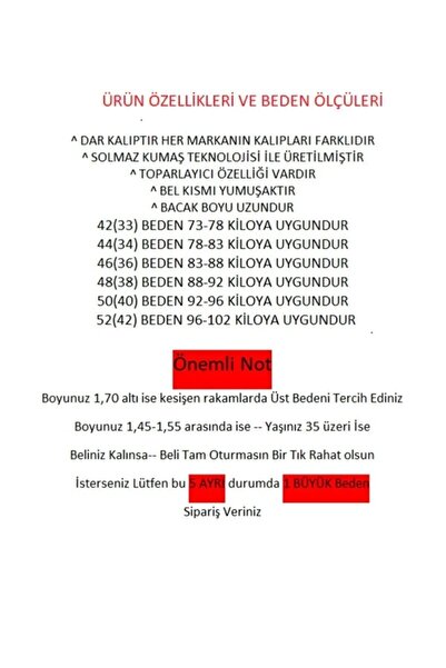 Lixera Pantaloni de blugi spanioli L material elastic de mărime mare talie înaltă bleumarin