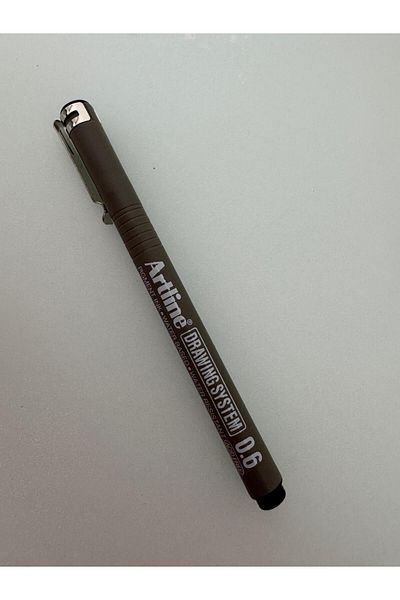 artline Drawing Pen 0,6 mm Black (1 Pcs)
