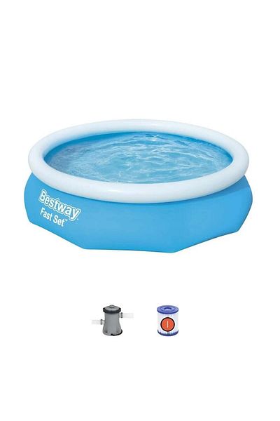BESTWAY Fast Set pool, Filter pump, 3.05m x 76 cm, 3,800 liters