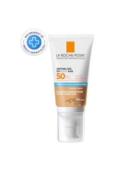 La Roche Posay Crema hidratanta pentru fata cu pigment La Roche-Posay ANTHELIOS UV-MUNE400 SPF 50+, 50 ml