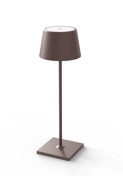 Tescomak Rechargeable lamp, 5w, 400lm, touch control brown