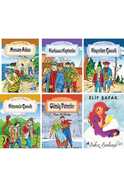 Parıltı Yayınları Sakız Sardunya Elif Şafak ve parıltı yayınları 6 kitap set