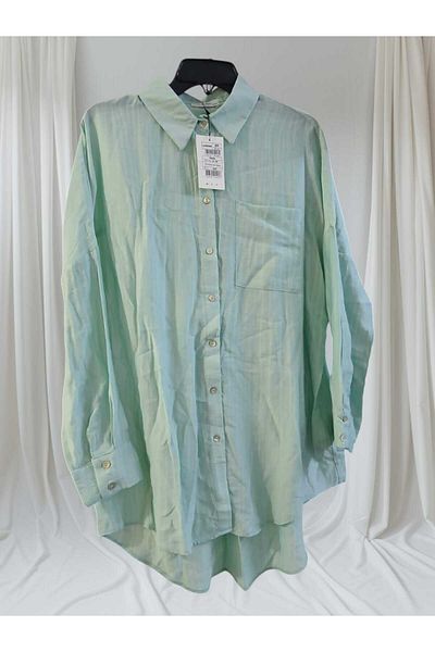 Loreen Women's Buttoned Back Roba Detailed Shirt 20645