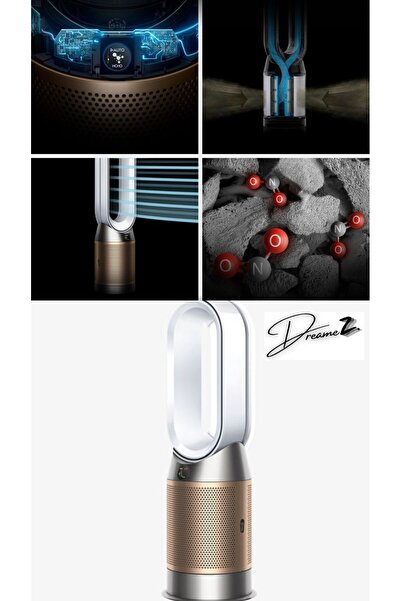Dreame Drmz En Güçlü Dyssone Purifier Hot Cool Hp2 De-nox Virüs+Polen Hava Te...