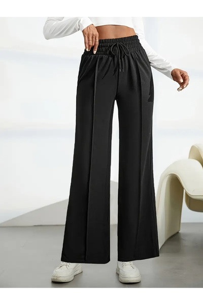 GERLAY Women's Comfortable Black Brick Tracksuit Bottoms