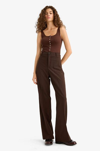DeFacto Slim Fit Slim Fit Buttoned Undershirt F7685Ax25Au