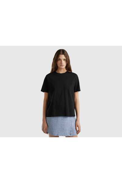 United Colors of Benetton 100% Cotton Women's Short Sleeve T-Shirt