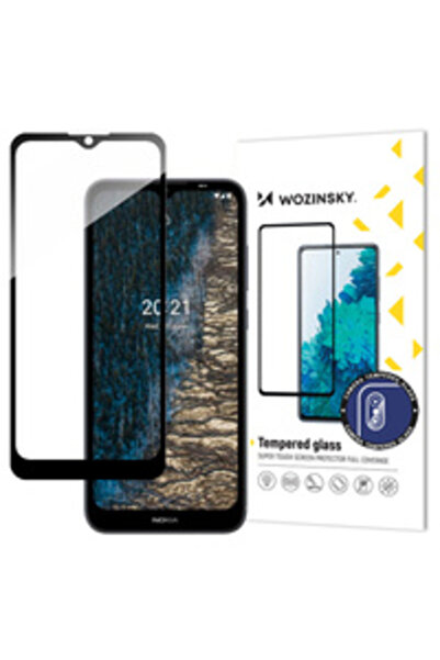 WOZINSKY Sticlă securizată full-screen cu ramă Nokia C20/C10 Full Glue neagră