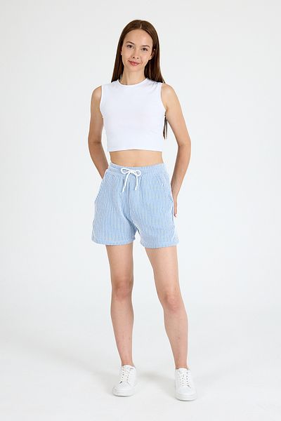 Rays Pantaloni scurți albastri cu talie elastică 4094