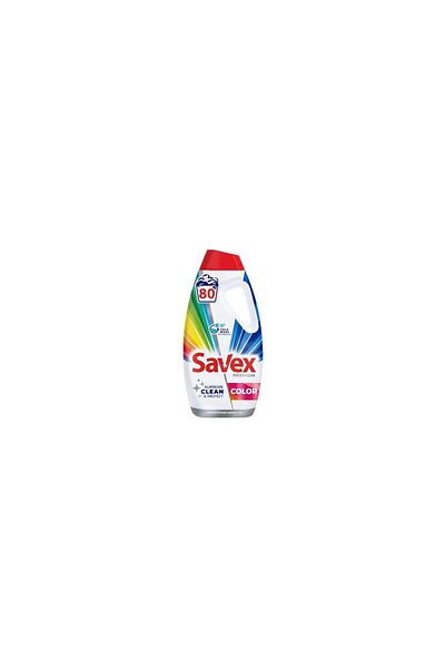 SAVEX Detergent de Rufe Lichid Premium Color, 3.6 l, 80 Spalari