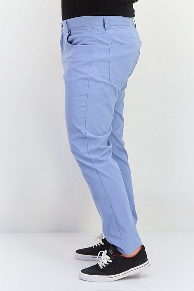 Desert Dunes Men Regular Fit Solid Chino Pants, Slate Blue