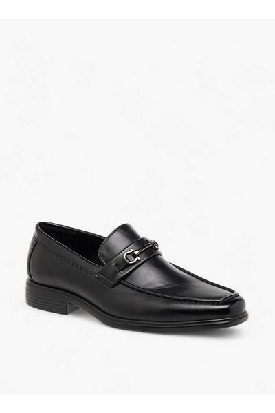 LBL by Shoexpress Metal Accent Slip-On Loafers