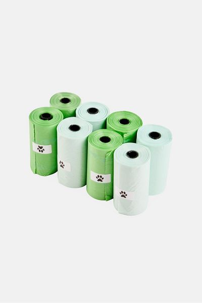 Freshbark 8 Rolls Eucalyptus Scented Poo Bag, Multicolor