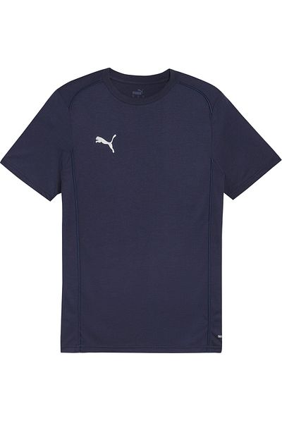 Puma Μπλουζάκι με στρογγυλή λαιμόκοψη από μαλακό υφασμάτινο αναπνεύσιμο ύφασμα Πολύχρωμο μπλουζάκι Τζέρσεϊ