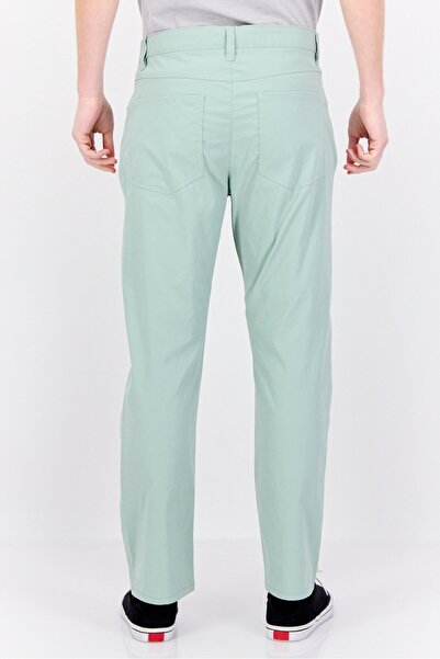 Desert Dunes Men Regular Fit Solid Chino Pants, Sage Green