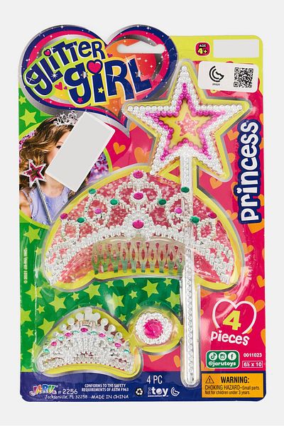 Jaru Glitter Girl Princess Accessories Set
