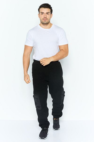 CROOKS CASTLES Men Regular Fit Textured Cargo Pant, Black