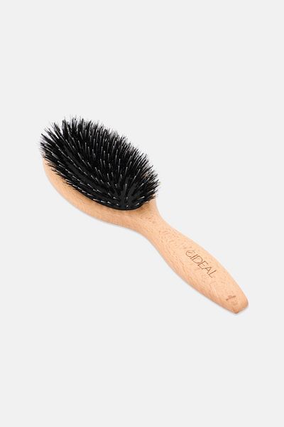Eideal Boon Oval Wood Brush, Tan