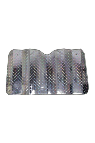 OEM Parasolar auto pentru parbriz, folie holografica, 150,1 x 80.1 cm