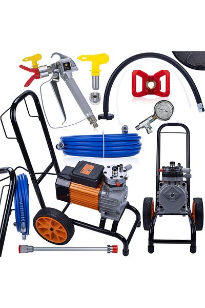 Rosfix Agregat malarski membranowy Orange Strong Storm 990 Plus OSS04 3800W 22MPA 20L/min, 0,27"