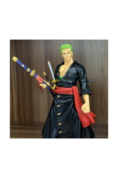 oyuncakçı savaş & europe shop One Piece Roronoa Zoro Anime Aksiyon Figürü - 1...