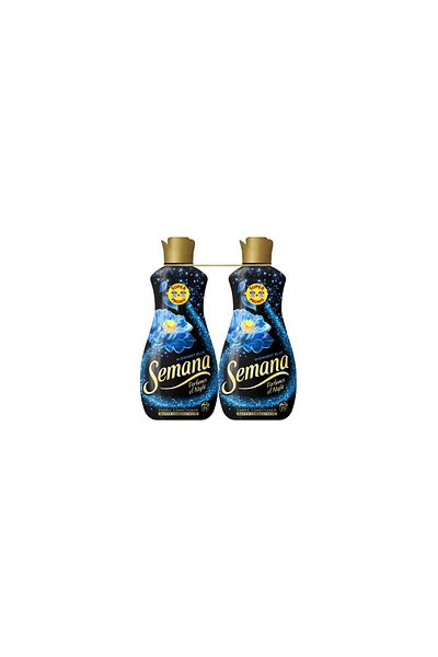 Semana Set 2 x Balsam de Rufe Superconcentrat Perfumes of Night Midnight Blue, 75 Spalari, 1.65 l