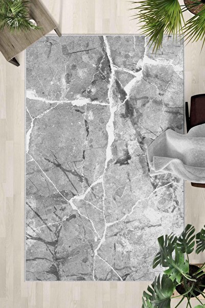 Monnhein Covor lavabil cu bază anti-alunecare – Covor modern cu imprimare dig...