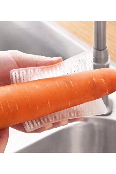 OtoXLarge Çok Amaçlı Sebze ve Meyve Temizleme Patates Soyma Fırçası