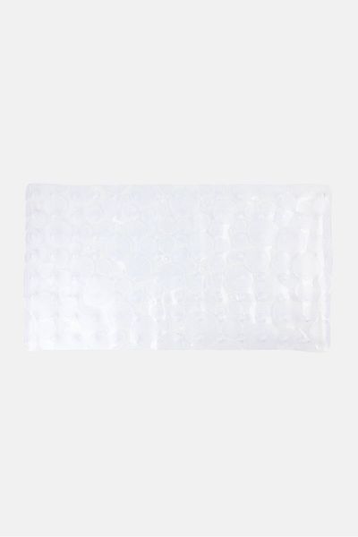 Bath Bliss Textured Non-Slip Bath Mat, Transparent