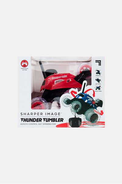 Sharper Image Thunder Tumbler Remote Control 360 Spinning Car