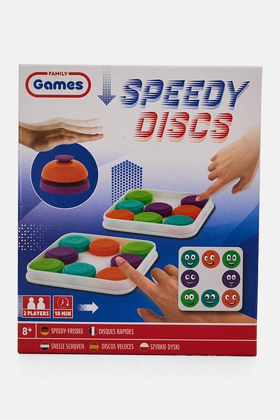 CreativeCraft Speedy Discs Game, White