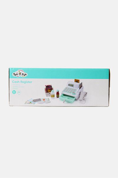 Ton O' Fun Calculator Cash Register 24 Pieces Play Set