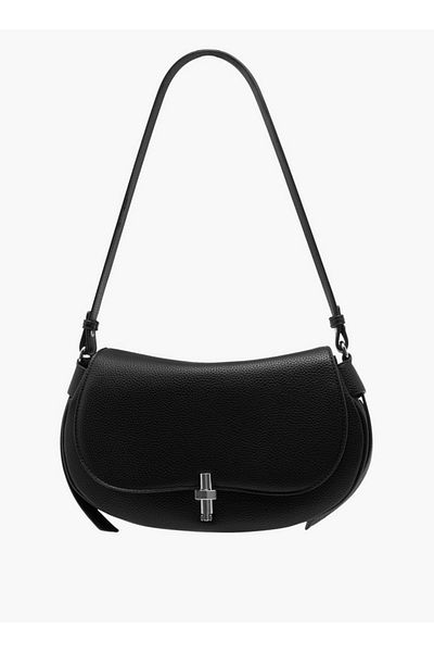 Flora Bella by Shoexpress Flora Bella Textured Crossbody Bag with Detachable Shoulder Strap