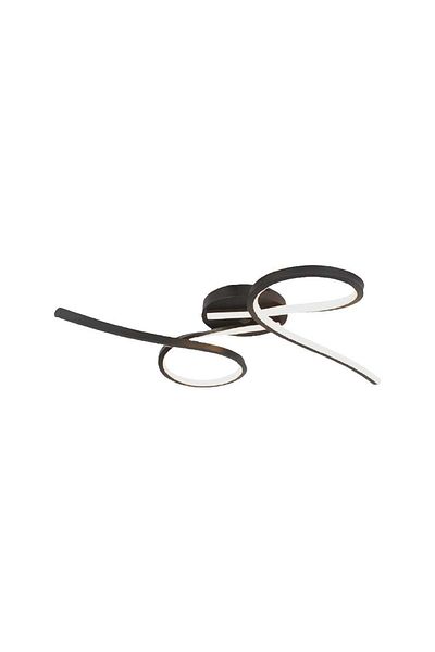 V-TAC LED ceiling light 7004, 24W, 2560lm, warm light, IP20, black,