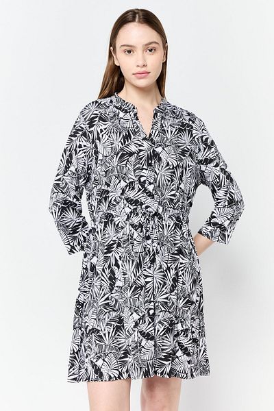 Robert Louis Stevenson Women Allover Print Mini Dress, Multicolor