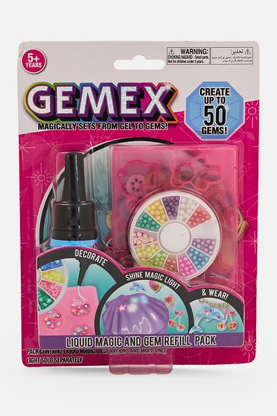 Gemex Refill Pack Liquid Mold And Gems