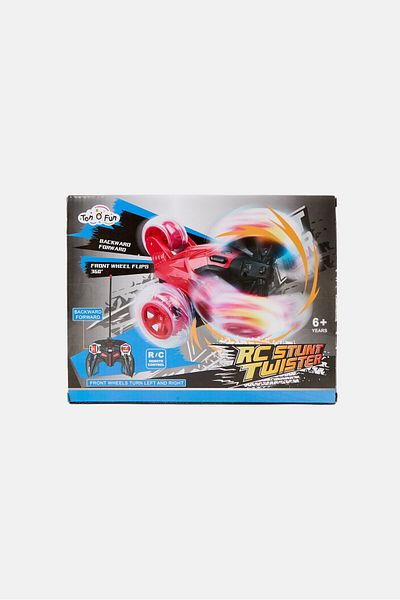 Ton O' Fun RC Stunt Twister Car, Red