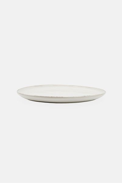 Muy Mucho Organic Flat Plate, White