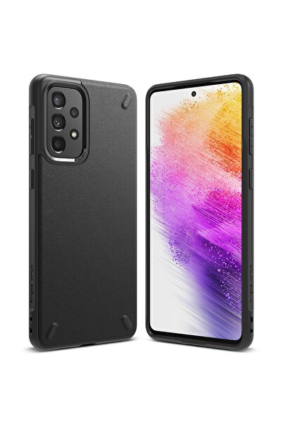 Ringke Carcasă durabilă și flexibilă pentru Galaxy A73, neagră Onyx