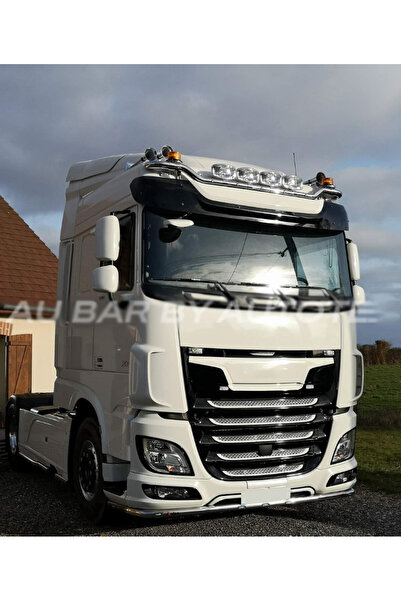 DELUXETUNING Bara din inox proiectoare pentru cabina, compatibil camioane DAF