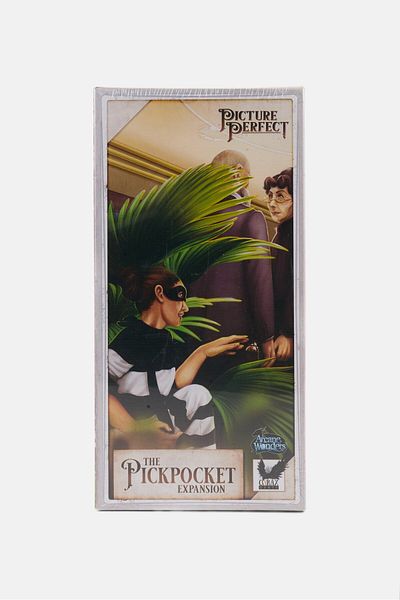 Arcane Wonders Picture Perfect The Pickpocket Expansion Board Game, Black