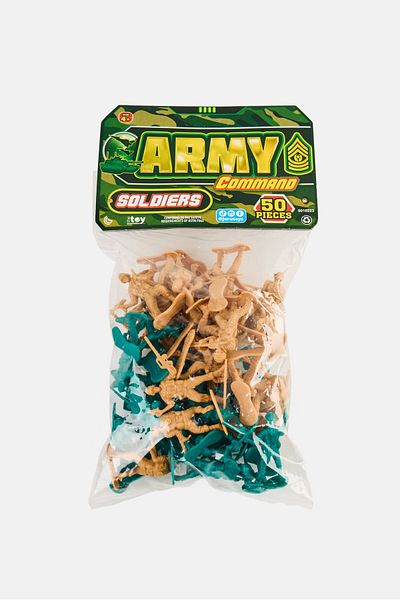 Jaru JA-RU Army Command Soldiers 50 Pieces