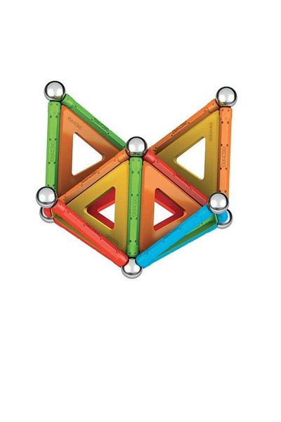 GEOMAG Supercolor Magnetic Constructions For Kids, Magnetic Toy, Green Collection 100% Recycled Plas