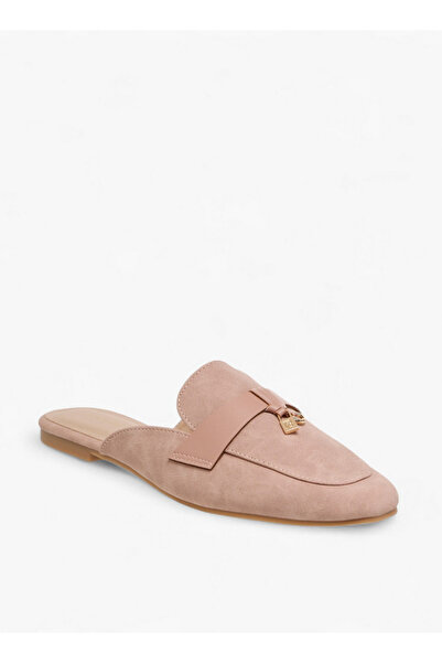 Flora Bella by Shoexpress Flora Bella Metal Accent Slip-On Mules