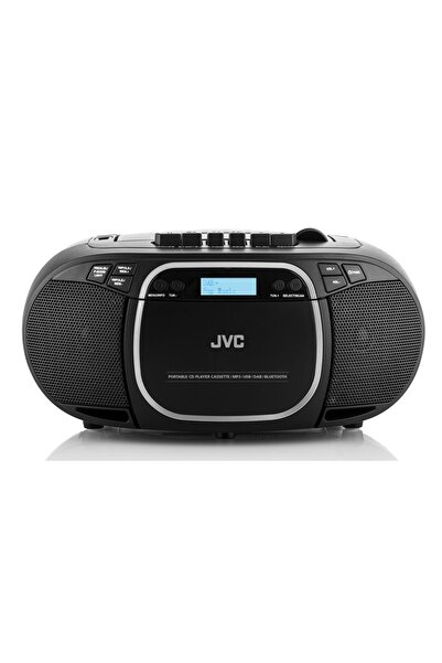 JVC Radio cassette player with CD player RC-E561B-DAB,2 x 1.5 W RMS,Bluetooth/USB/MP3, DAB+/Tuner FM