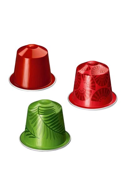 Nespresso Set of Gourmet Flavours 3- Shangai, Rio De Janeiro, Naples