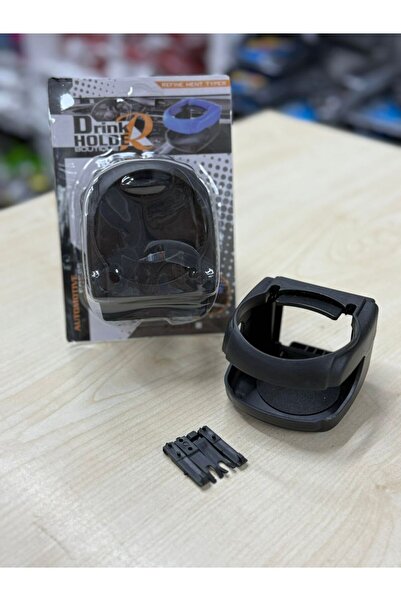 OTO SÜSLEN İSTANBUL Peteğe Geçme Çok Amaçlı Bardaklık Siyah